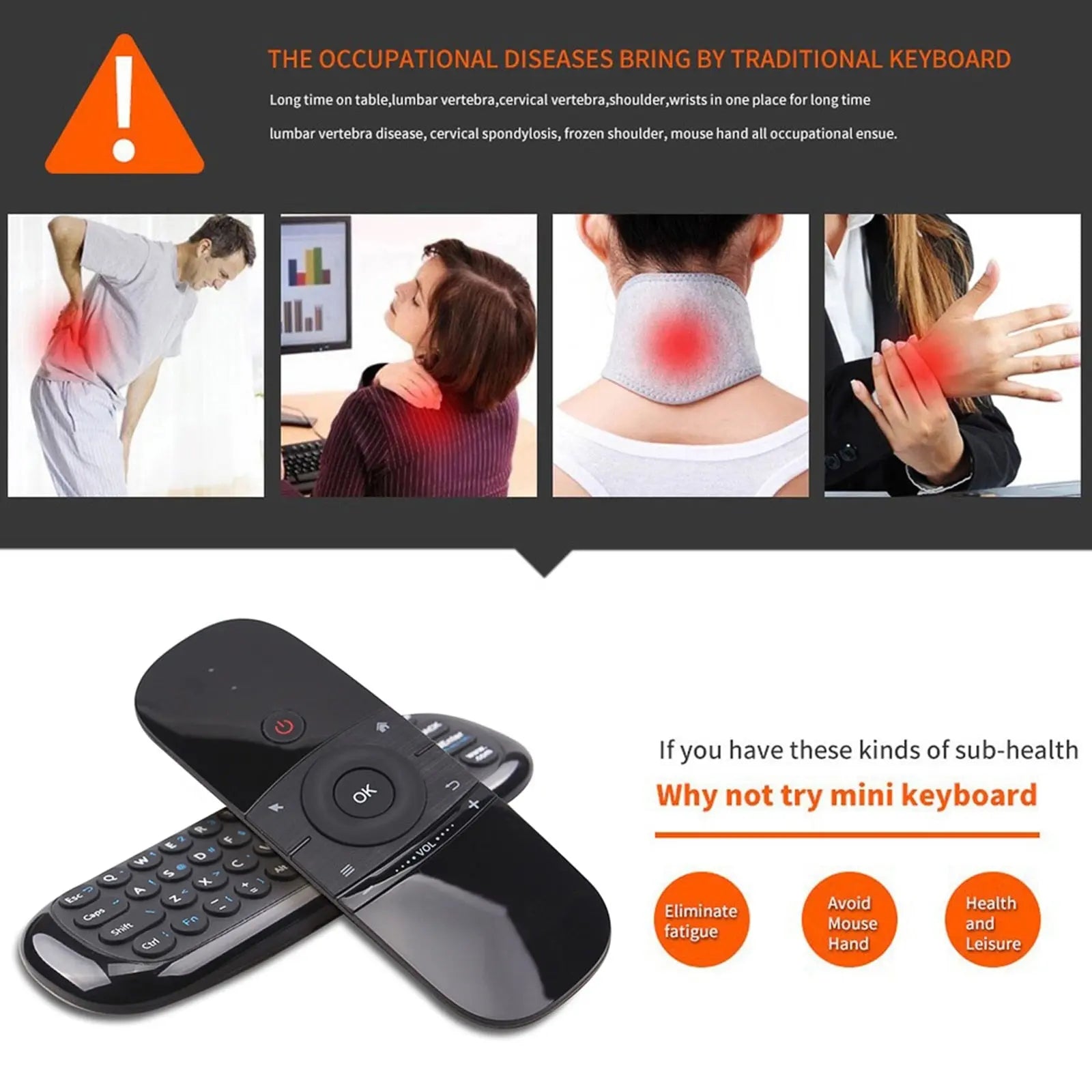 Wireless Keyboard Remote Control 2.4G IR Remote Control Motion for Smart TV Android TV box PC Wireless Keyboard Remote Control 2.4G IR Remote Control Motion for Smart TV Android TV box PC